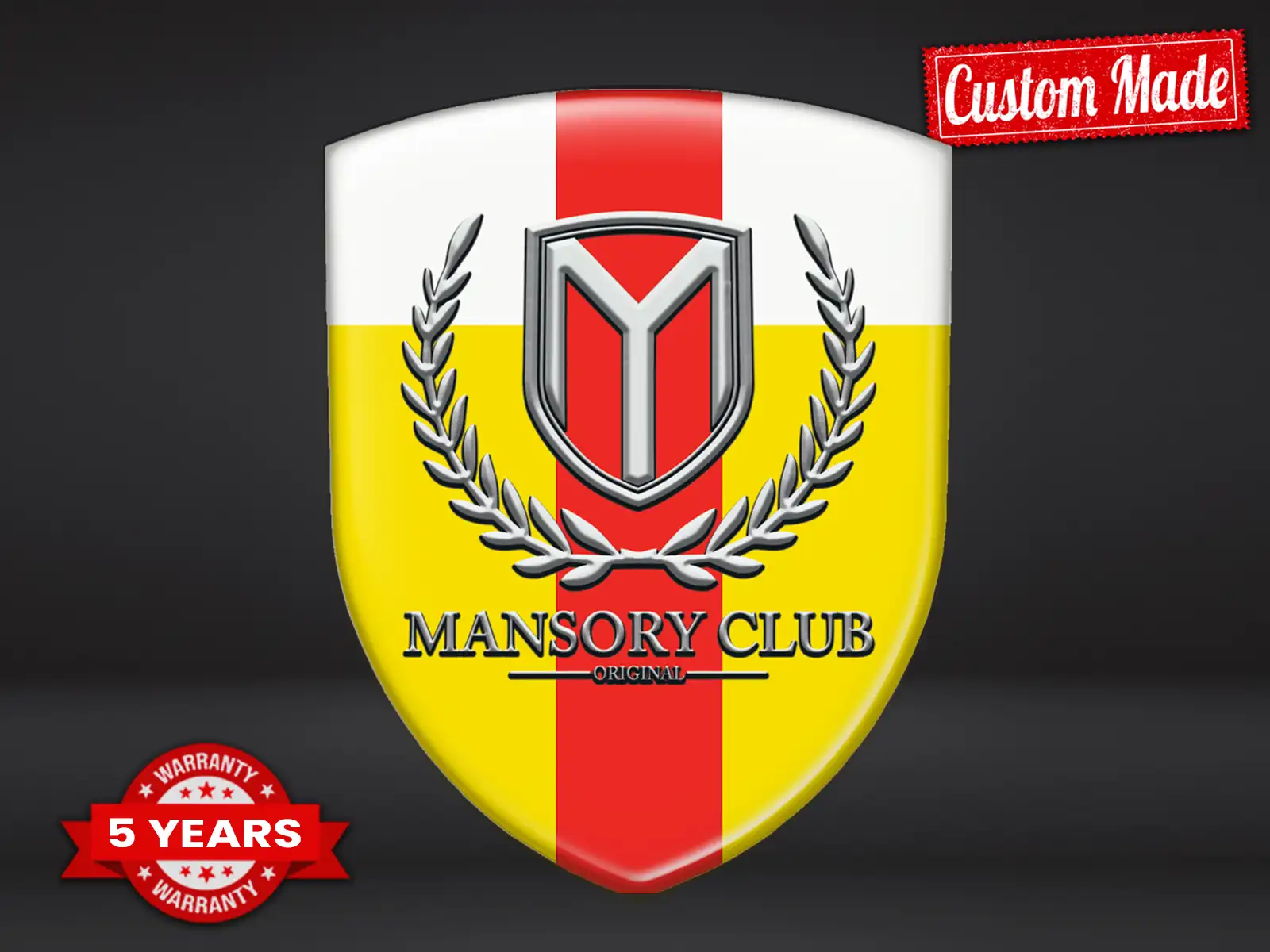 Mansory Logosticker Business Sportlich Hochwertig Max